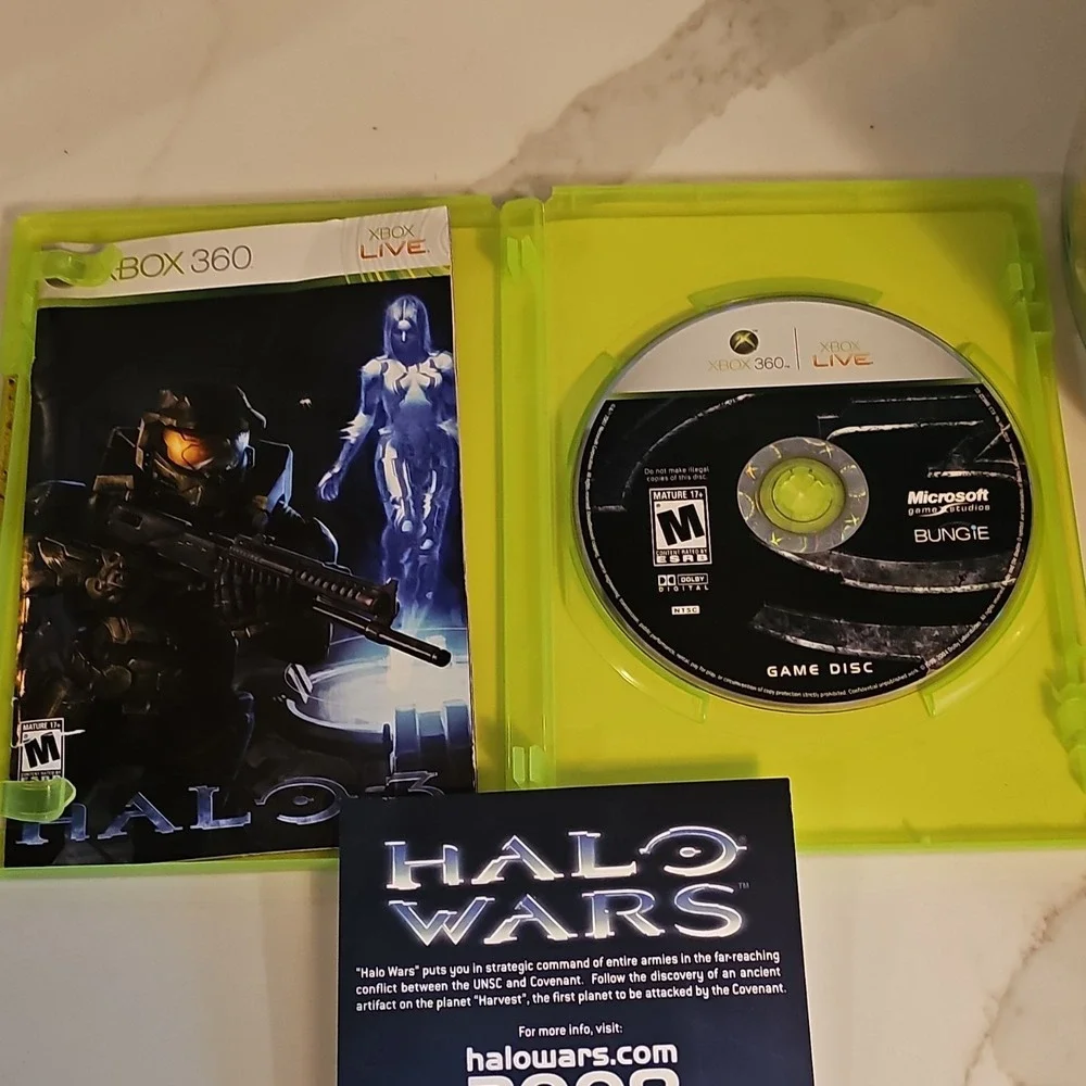 Halo 3: ODST & Halo 3 - Microsoft Xbox 360, Multiplayer, Manual Included